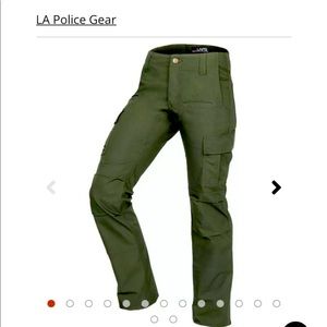 LA Police Gear Women's Mechanical Stretch Ops Tactical Cargo Pants Sz 10 Short.